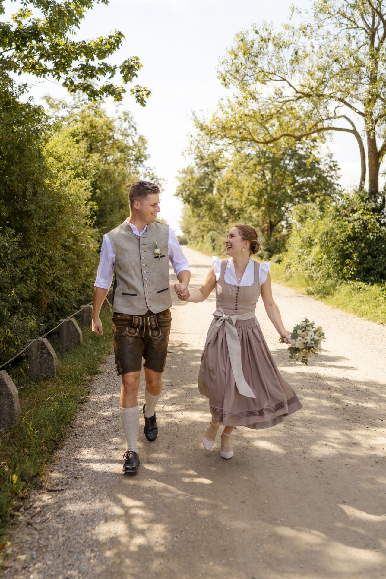 Brautpaar in Tracht